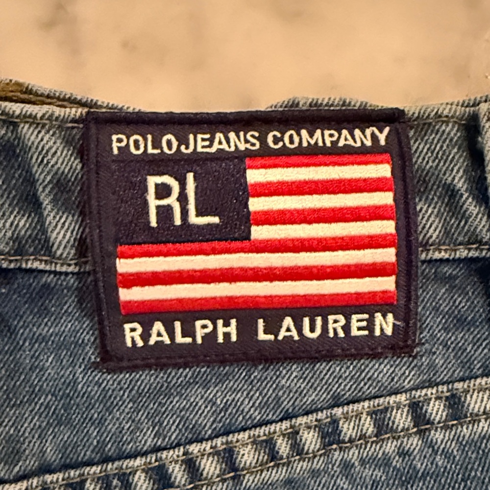 Polo by Ralph Lauren Women’s Blue Denim Jean Shorts - Picture 4 of 10